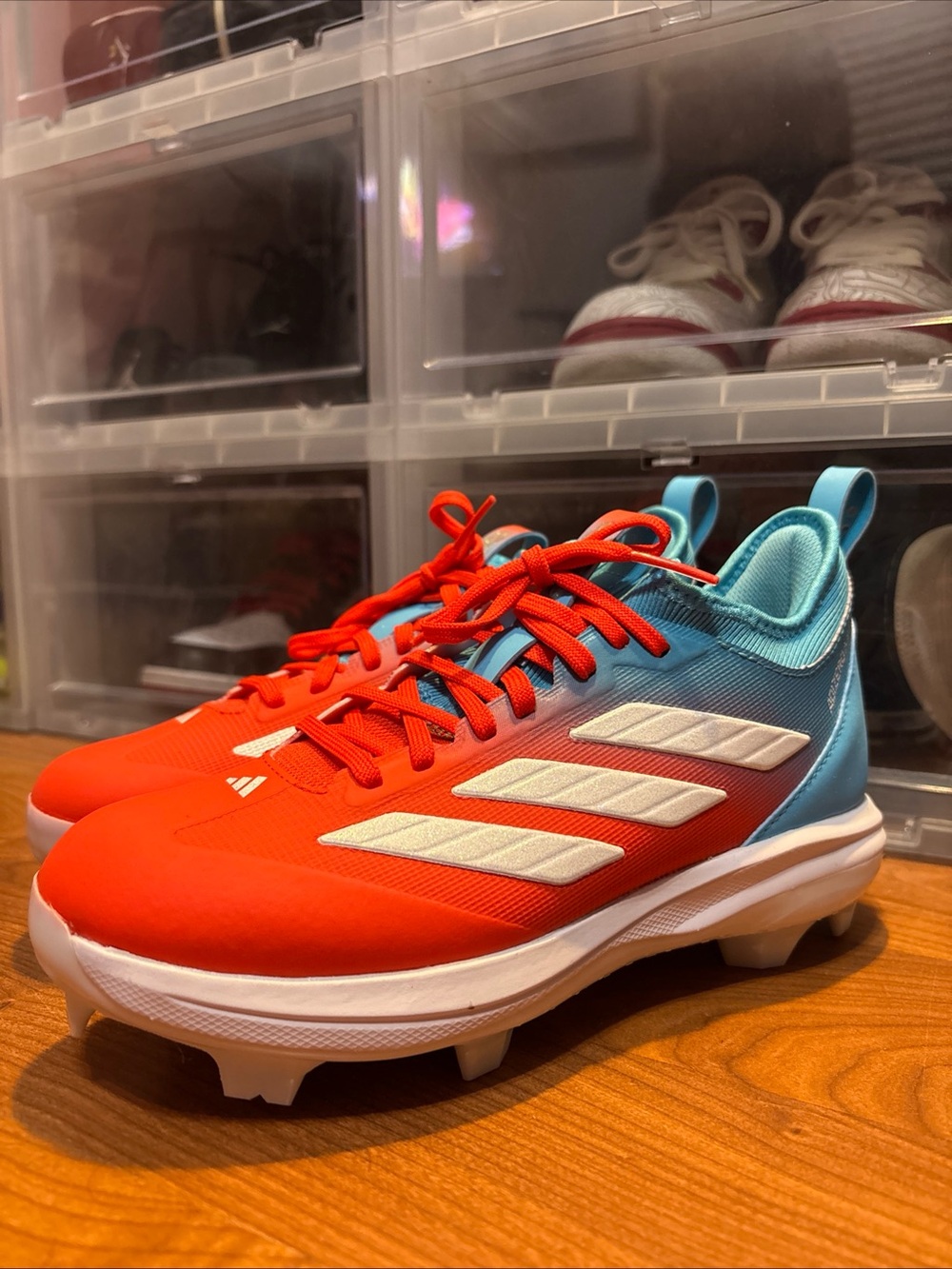 Adidas Adizero Impact TPU J Candy Pack JR7830 Baseball Cleats Kid’s Sz 5 NWOB